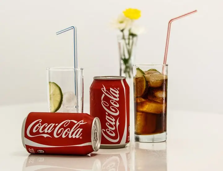 Illustrative free stock food photo for Coke Zero Sugar (Large) (not official brand photography)